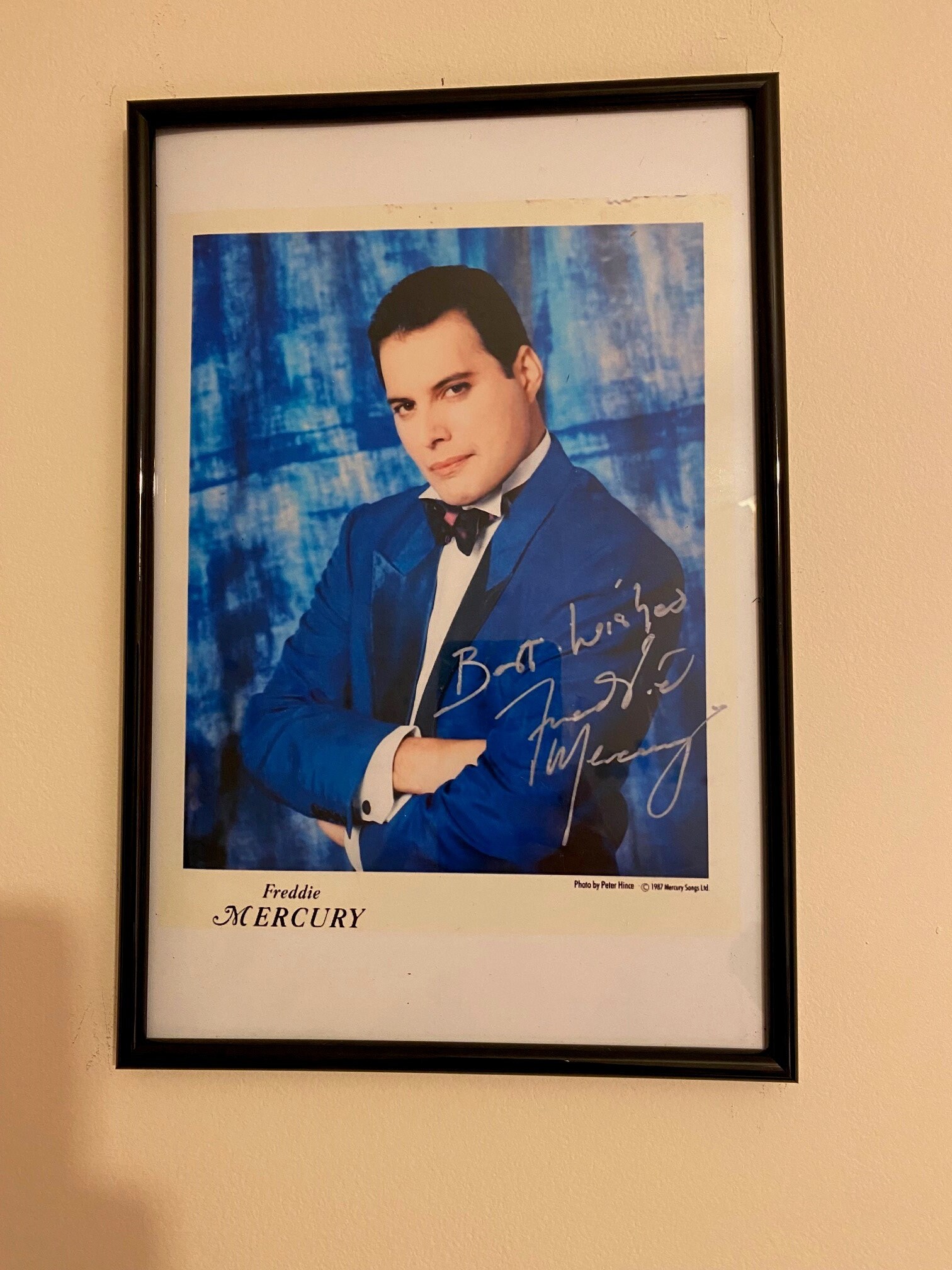 Freddie Mercury Signed Photo Autograph Reprint Etsy