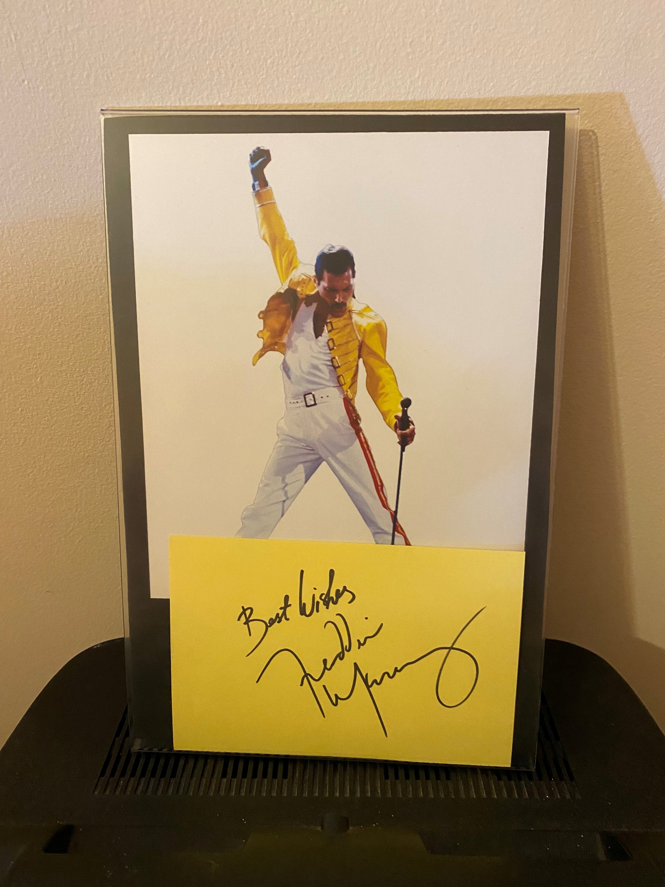 Freddie Mercury Signed Autograph Photo Etsy UK