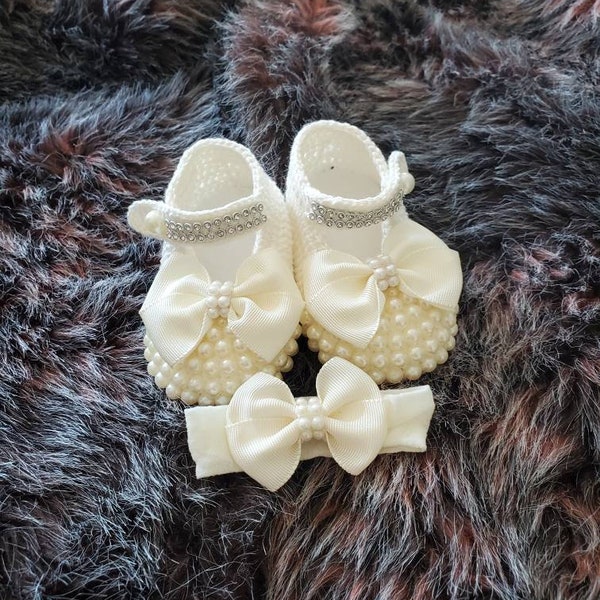 Newborn Girl Shoes - Etsy