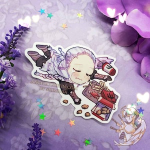 Thiollier spills his nuggies Elden Ring DLC Sticker, Soulsborne Sticker