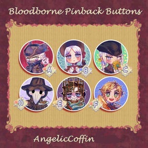 Bloodbunde Soulsborn Buttons/ Buttons