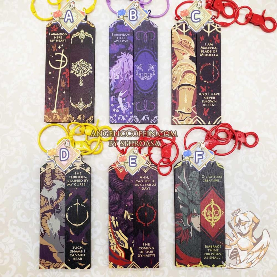 Morgott Keychain ER Wood Keychain, Miquella, Trina, Malenia, Morgott, Mohg, Messmer - Etsy