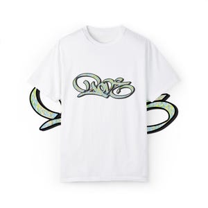 RODE Graffiti T-Shirt, Bold Urban Streetwear with Artistic Vibes