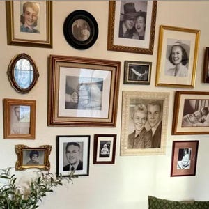Assorted Frame Bundle | Mix and Match Picture Frames | Gold Frames | Wood Frames | Thrifted Frames | Second Hand frames | Real Frames