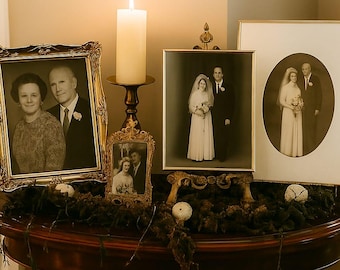 Love Stories Table Frames | Generations of Love Photo Display  | To all the Love Stories Before Us Wedding Display | Family Love Story