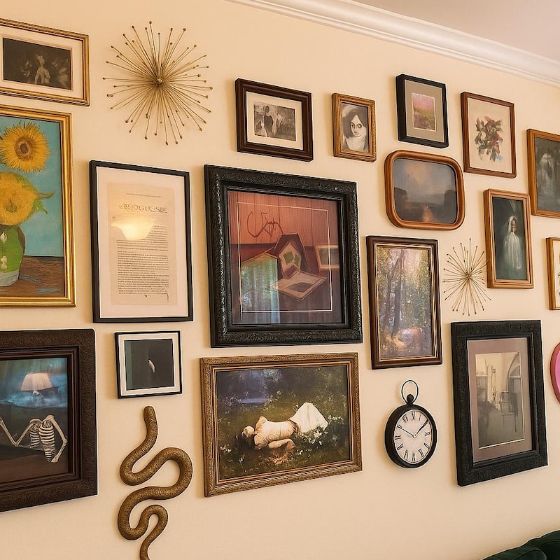 Gold Hand Print Frames Etsy