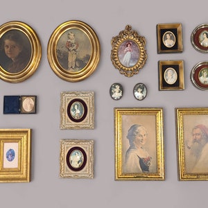 Vintage Frames and Photos | Choose Your Frame | Antique Frames | Vintage Artwork | Gold Frames | Brass Frames | Victorian Portraits & Art
