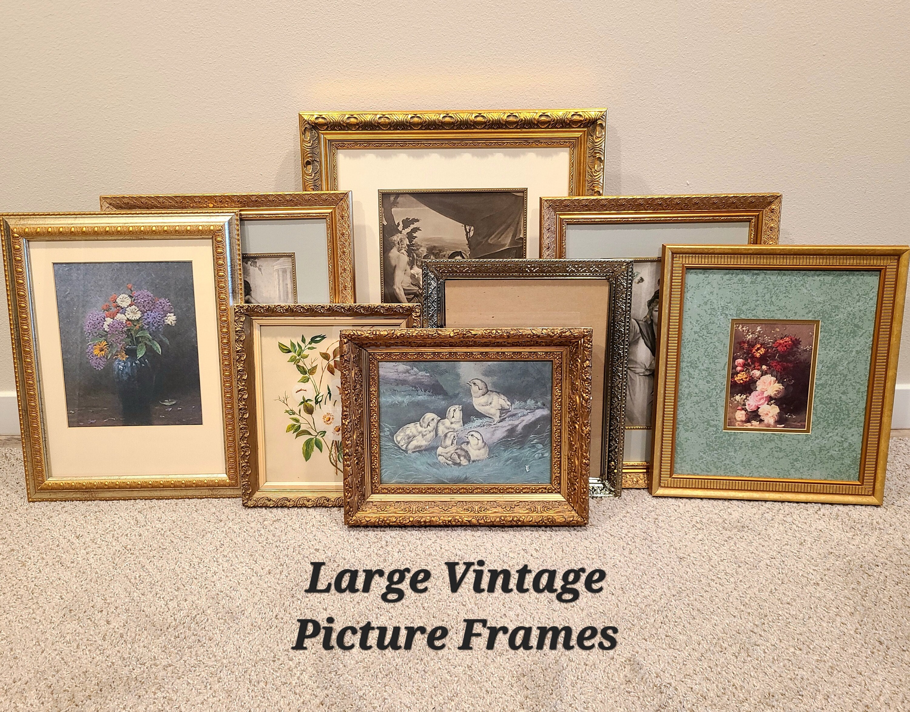 Large Vintage Picture Frames -  Canada