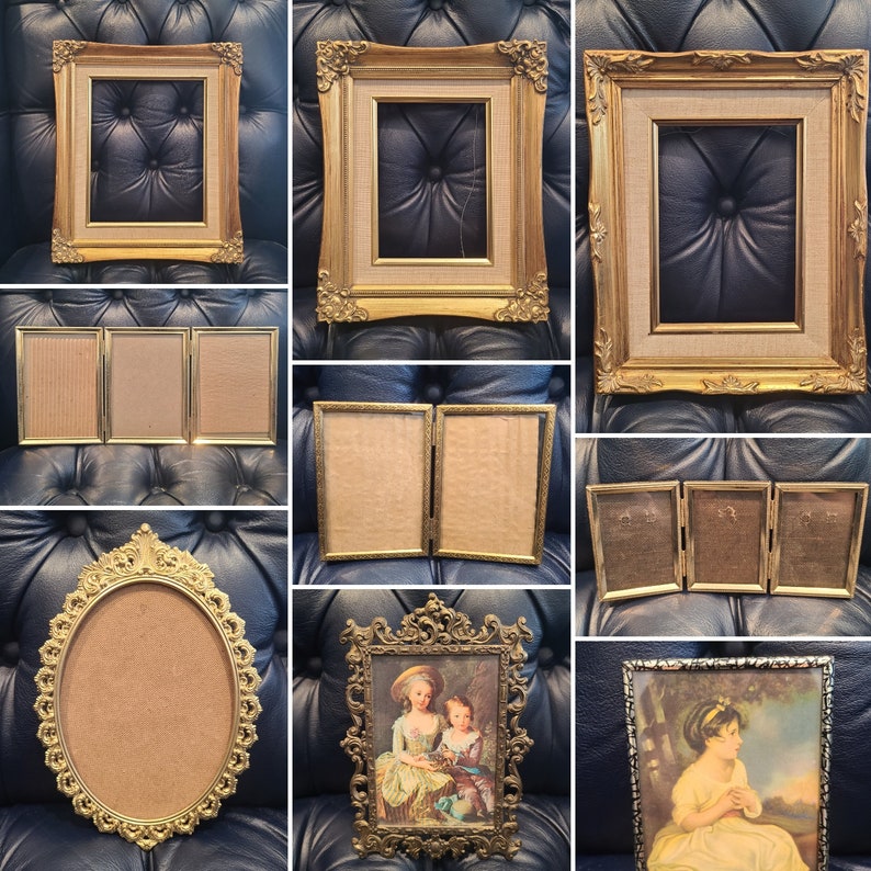 Vintage Frames and Photos Choose Your Frame Antique Frames Etsy Australia