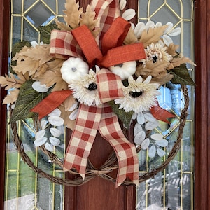 Fall Pumpkin Wreath