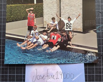 BTS ダイアリー 2014 フォト オール Rare BTS Official 1st MD 2014 Diary Bonus Photocard GROUP 1