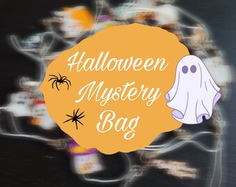 Bolsa misteriosa de Halloween - Llavero - Hecho a mano - Colgante para teléfono - Accesorio - Perfecto como regalo