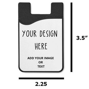 Porte-carte de crédit personnalisé - Personnaliser le porte-carte - Porte-carte - Étui de carte de crédit - Portefeuille minimaliste - Fait sur mesure - Cadeaux