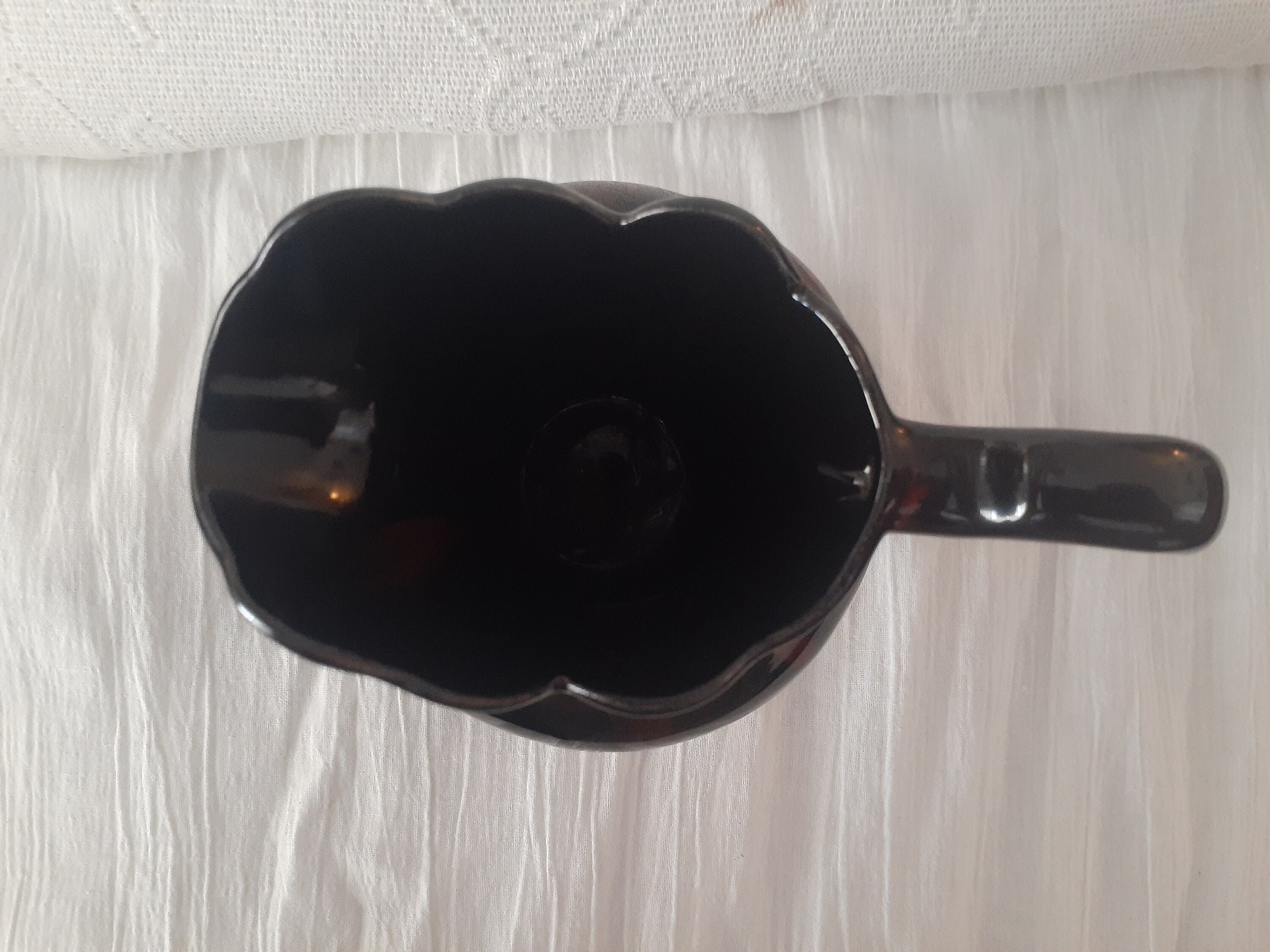 Ruby Red Decorative Glass Vase Etsy