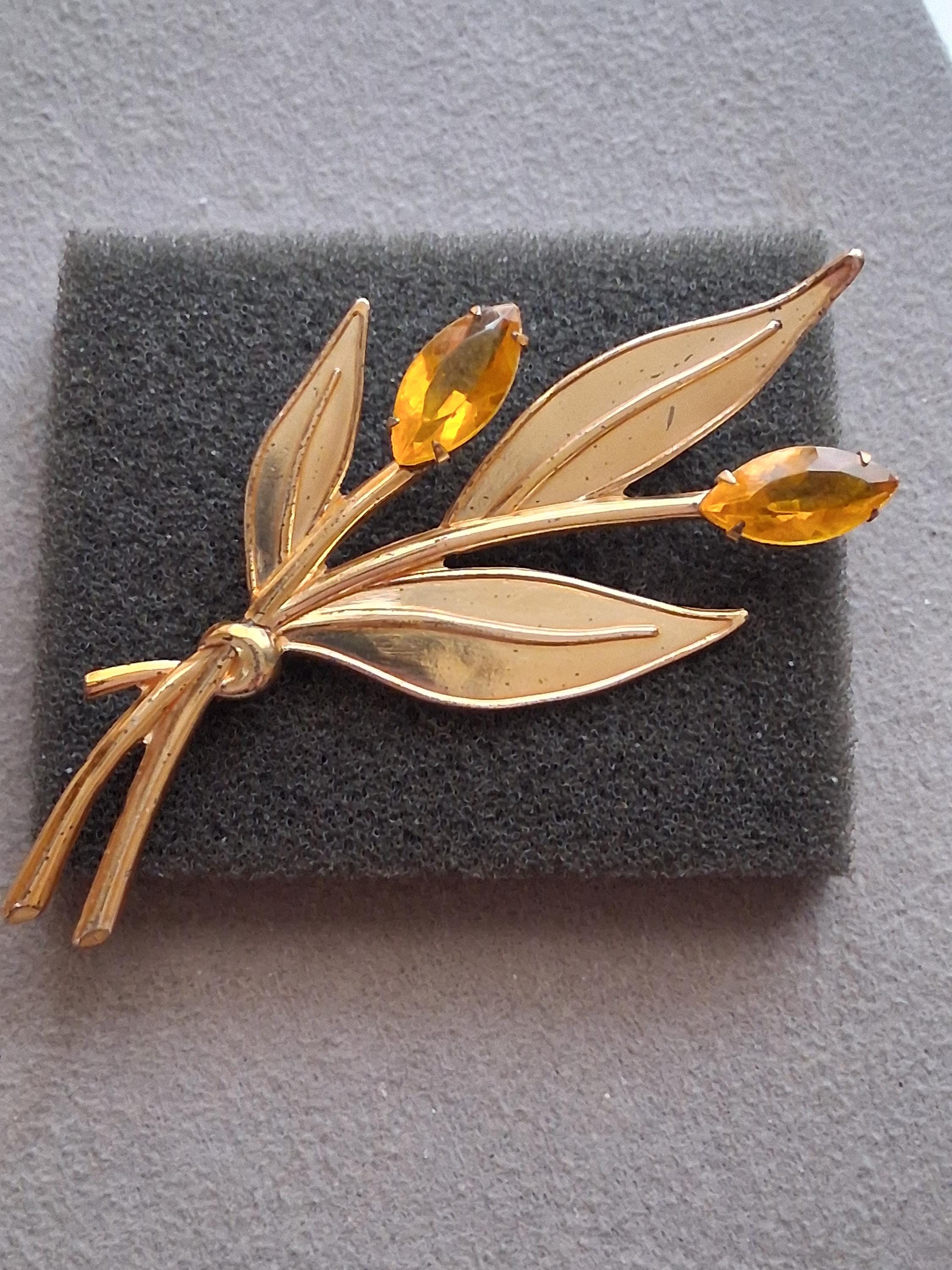 Sterling Tulip Brooch - Etsy