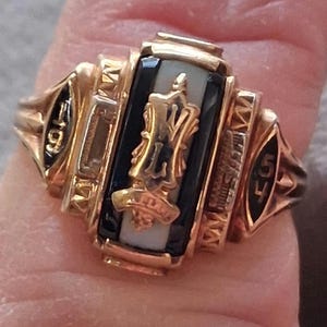 Jostens Class Ring 10k - Etsy