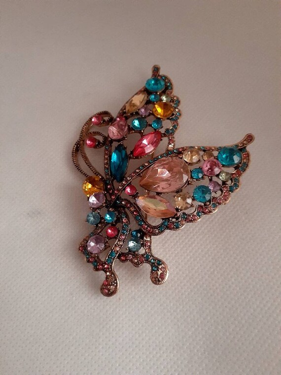 Large butterfly Statement Brooch/pin