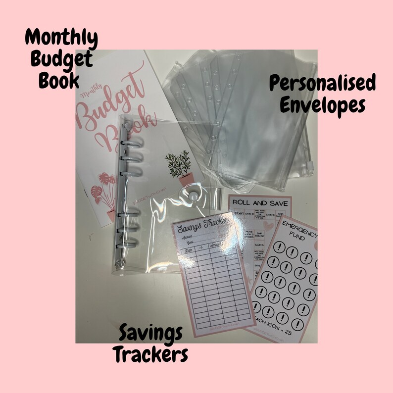 Beginner Binder Pack Budgeting Cash Envelopes A6 Etsy