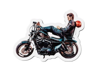 Tyler Hynes Motorcycle Magnet