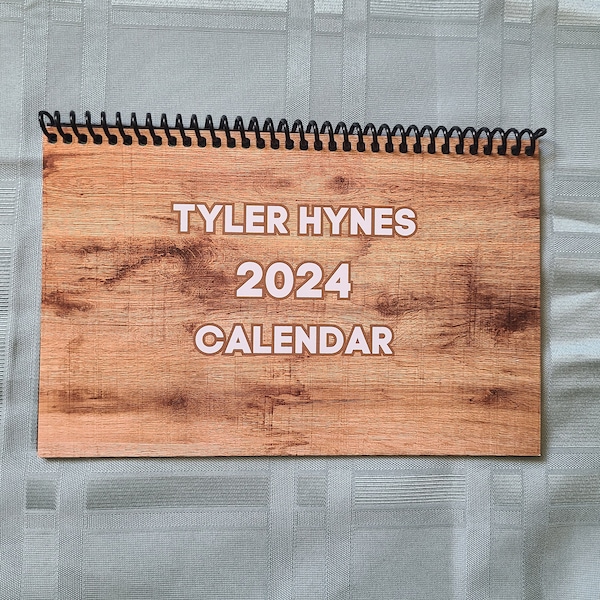 Tyler Hynes 2024 Desk Calendar Hallmark Actor (5.5x8.5 inch)