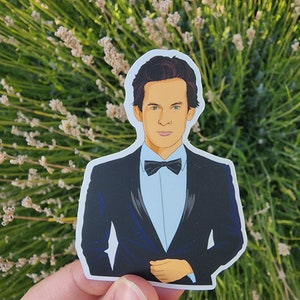 Hallmark Hunk Christmas Movie Inspired Will Kemp Sticker