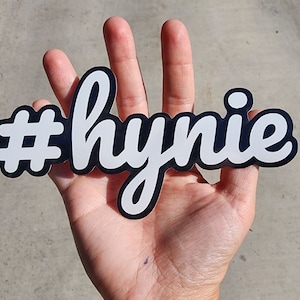 Tyler Hynes #hynie vinyl sticker 4 colors (6 in x 3 in and 2x3 inch)