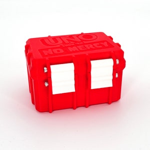 Kartenbox para ONU No Mercy aus dem 3D-Drucker – Perfecta Aufbewahrung para Action-Liebhaber