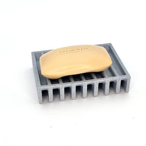 Seifenteller für Waschbecken, Seifenschale, Seifenablage, 3D Druck, Soap Dish