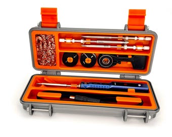 TS100 / TS101 Aufbewahrungsbox | 3D-gedruckte Box voor Lötkolben en Lötzinnrollen
