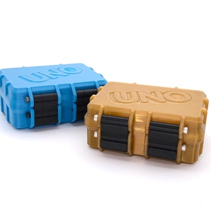 UNO Kartenbox aus dem 3D-Drucker – Robuster Schutz in modernem Design / UNO Card Box