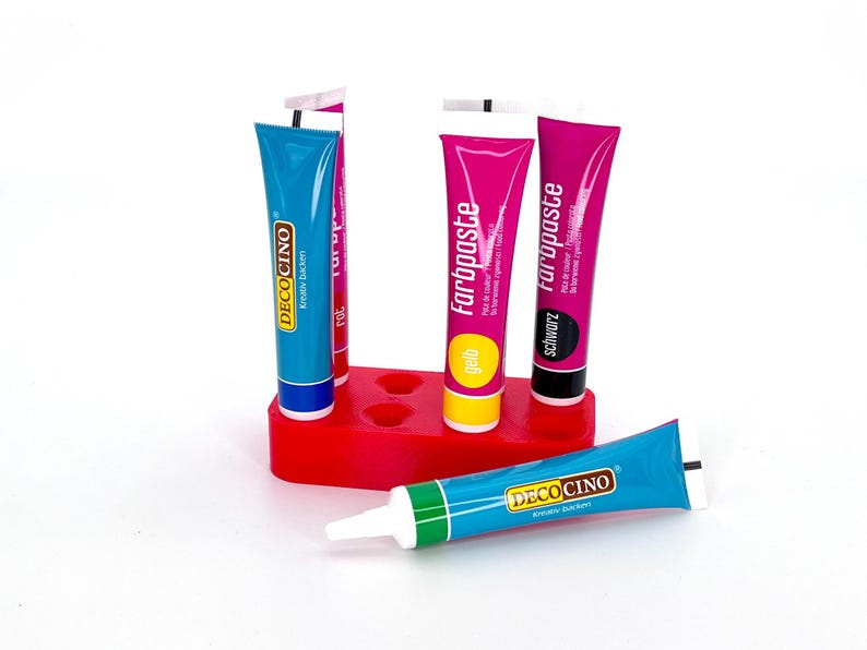 Tubenhalter für Decocino Farbpaste, Farbpastenhalter