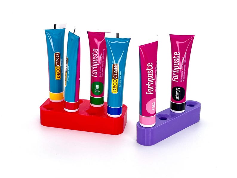 Tubenhalter für Decocino Farbpaste, Farbpastenhalter