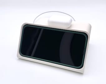 iPhone & AirPods Ladestation | 3D-gedruckter Tischständer mit Ladefunktion