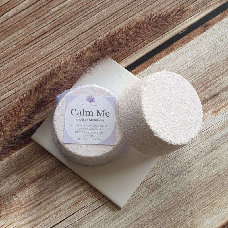 Relaxing Pure Essential Oil Shower Steamers/melts Pure Lavender