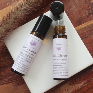 Calm Down 100% Pure Essential Oil Roll-On | Relaxing Natural Blend