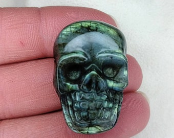 Labradorite Skull Forgotten Whispers Co