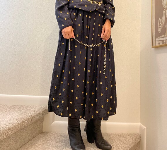 aiayu golden dot dress