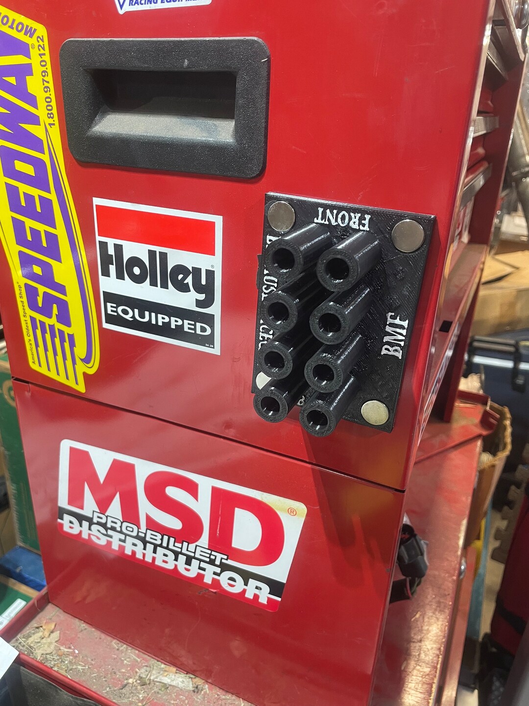 8cyl Spark Plug Holder Felt Backed Etsy