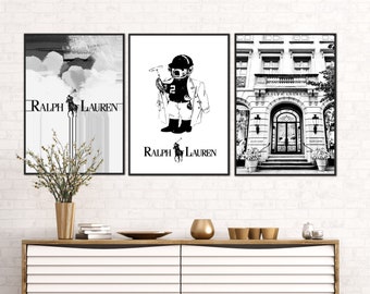 Contemporary Art, Polo Poster, Fashion House Building, Horse Poster, Polo Wall Art Decor, Minimalistic Designs