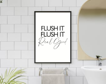 Bathroom Toilet Prints Posters Home Décor Gift Unframed Minimalist Funny Quotes Fun Print Sizes A3,A4,A5 Digital Download, Printable Art