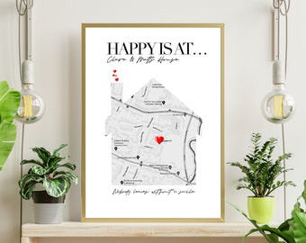 Personalised Family Print, Home Gift, Family Prints, Personalised Family Gift, Family Illustration, Housewarming Gift, Custom Home Decor