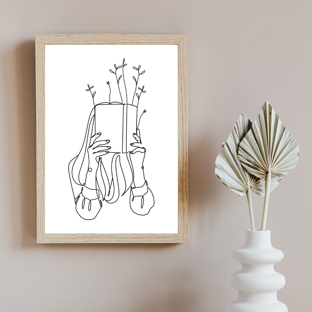 Minimalist Wall Art Abstract Wall Art Home Decor Living Room Prints ...