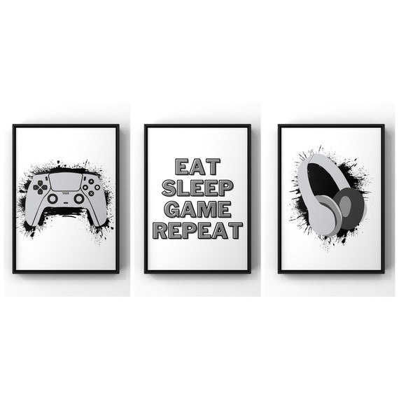 Print  Picture Digital Download Gamer 