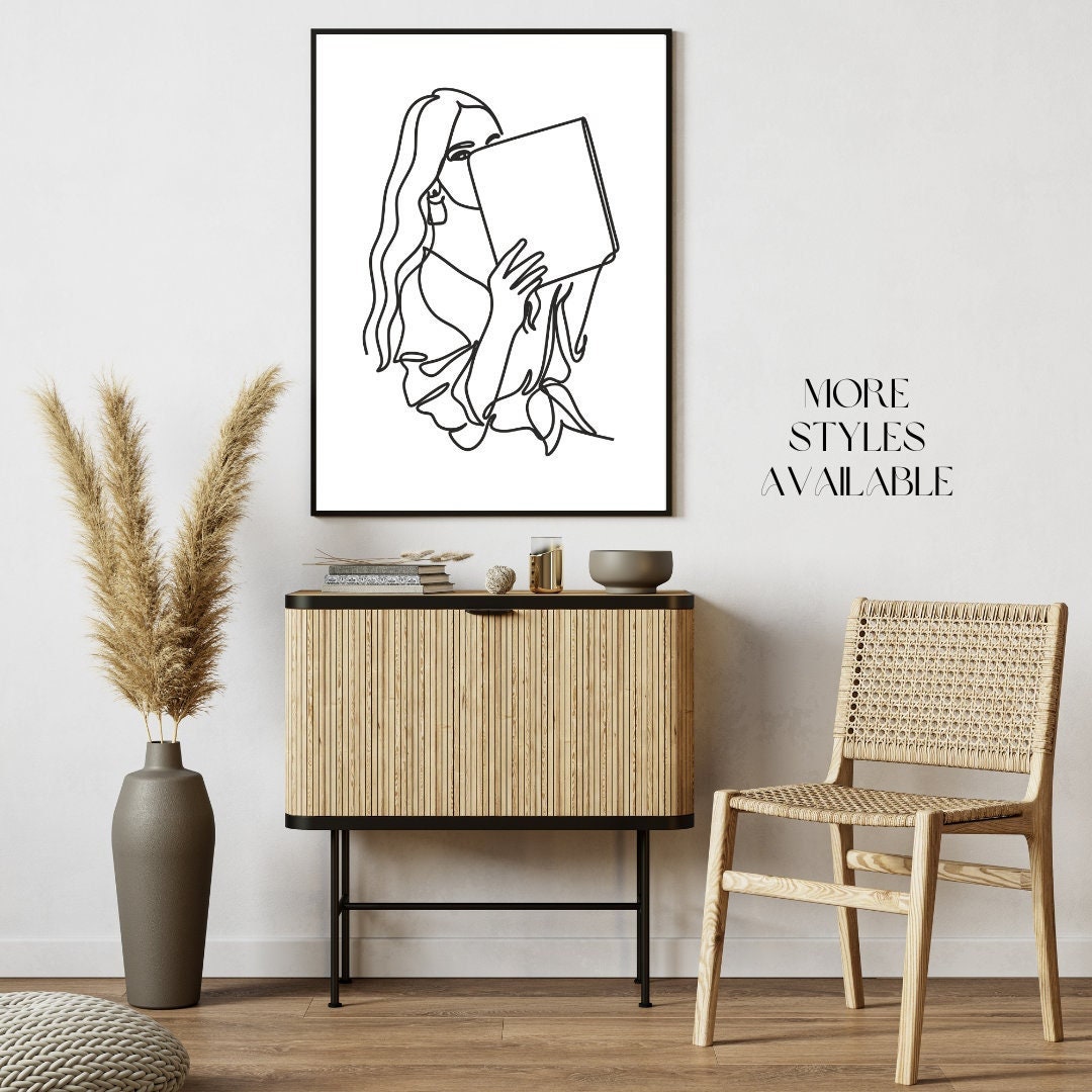 Minimalist Wall Art Abstract Wall Art Home Decor Living Room Prints ...