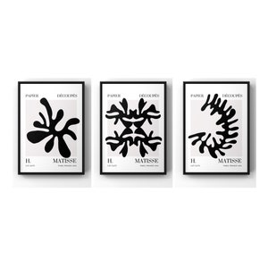 Henri Matisse Print,Set Of 3 Matisse Print, Museum Poster, Vintage Gallery Wall, Gallery Wall Art, Bundle Set of 3 Prints, House Decor, Art