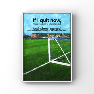 Football Print, Football Gift, Soccer Wall Art, Gift for him, Boys Bedroom Print, Fathers Day, Gift for Her, Soccer Poster, Soccer Gift