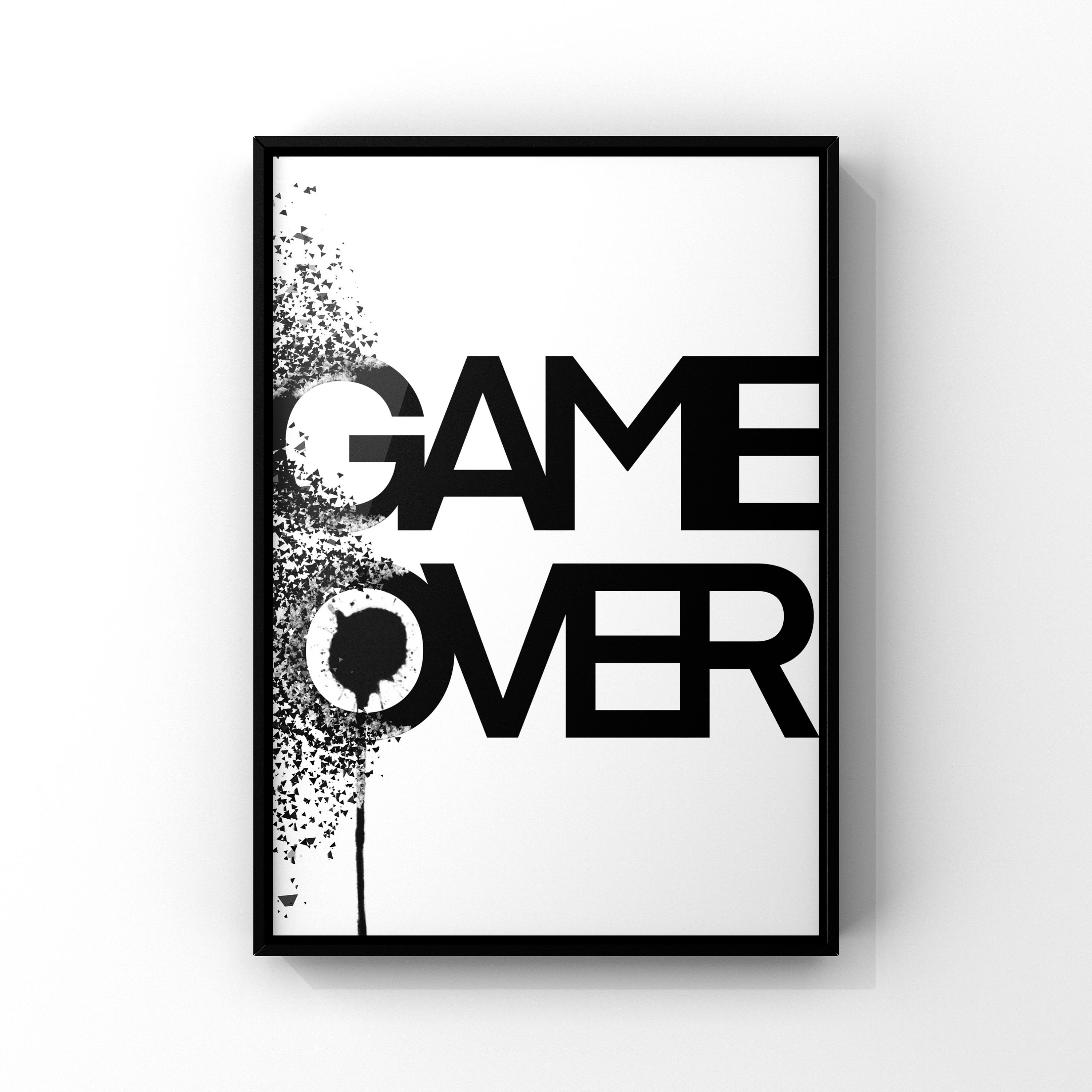 Gaming Prints Gamer Poster Games Room Wall Art Teen Gift - Etsy UK
