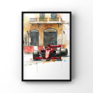F1 Poster Formula 1 Circuit Track Print Gifts For Him | Formula 1 Print | F1 Racing Gift | Formula 1 Track | Grand Prix Gift | Gifts For Dad