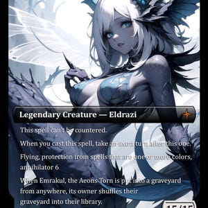 Emrakul, de sönderrivna Aeonerna - Waifu Proxy Foil TCG