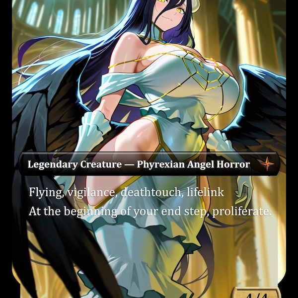 Atraxa, Praetor's Voice - Albedo Waifu Proxy Foil TCG